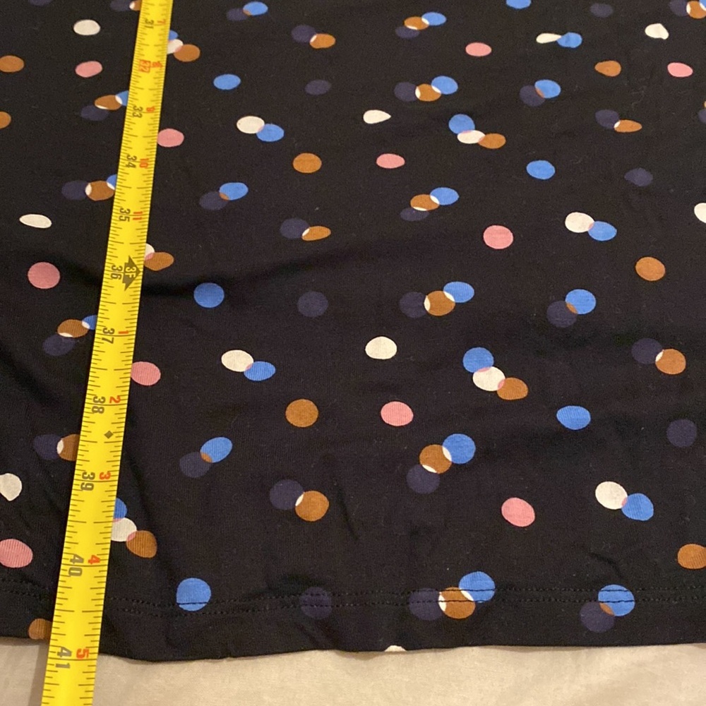 Boden Rosalie Navy Polka Dot Midi Dress . Size 8R - Picture 7 of 10